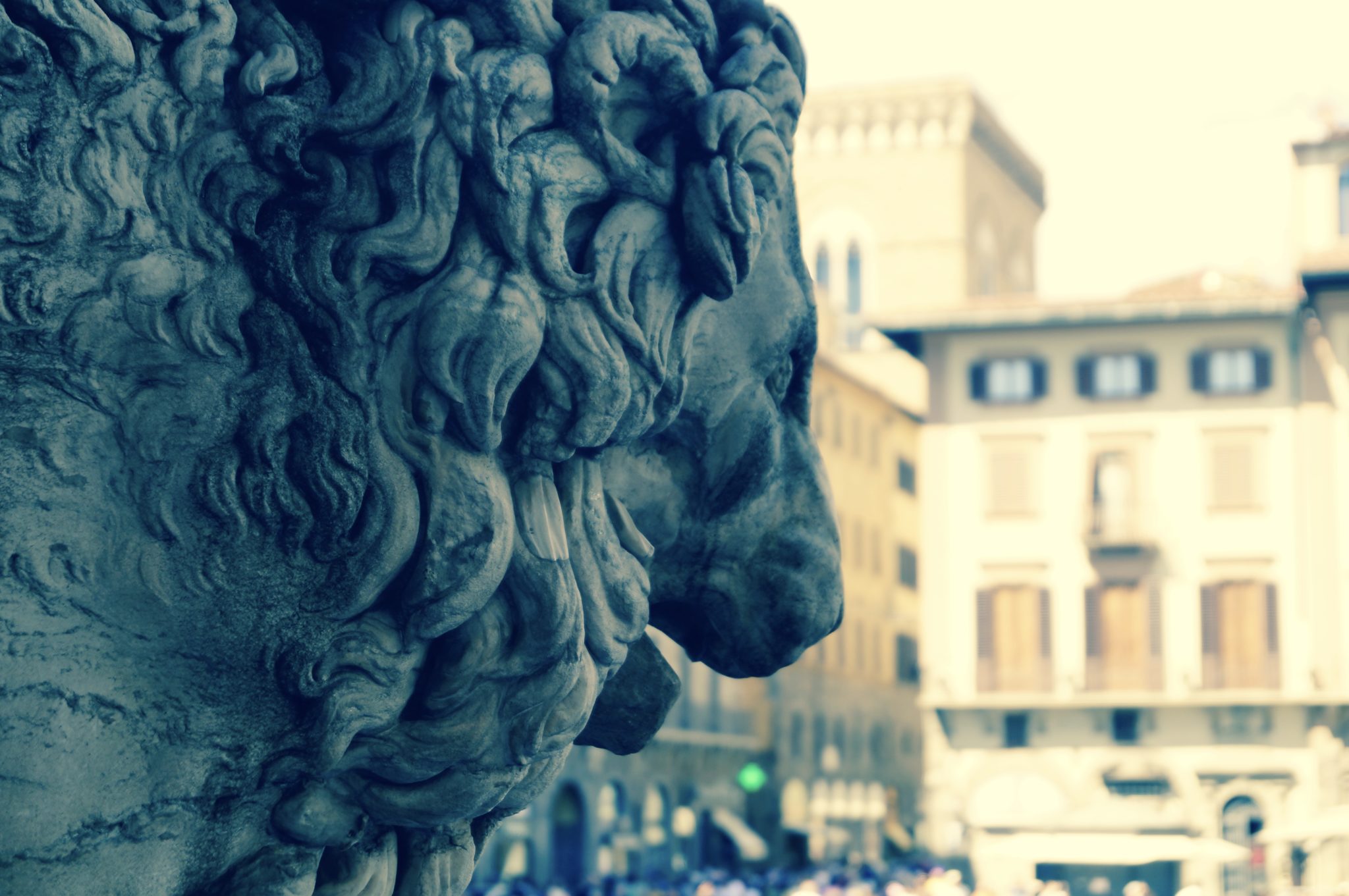 Lion piazza della Signoria