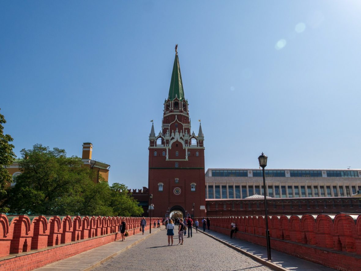 L’entrée du Kremlin