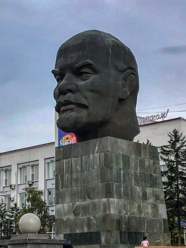 Ulan Ude et le passage de la frontière mongole