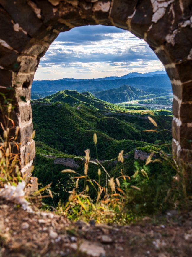 On a marché sur la Grande muraille de Chine