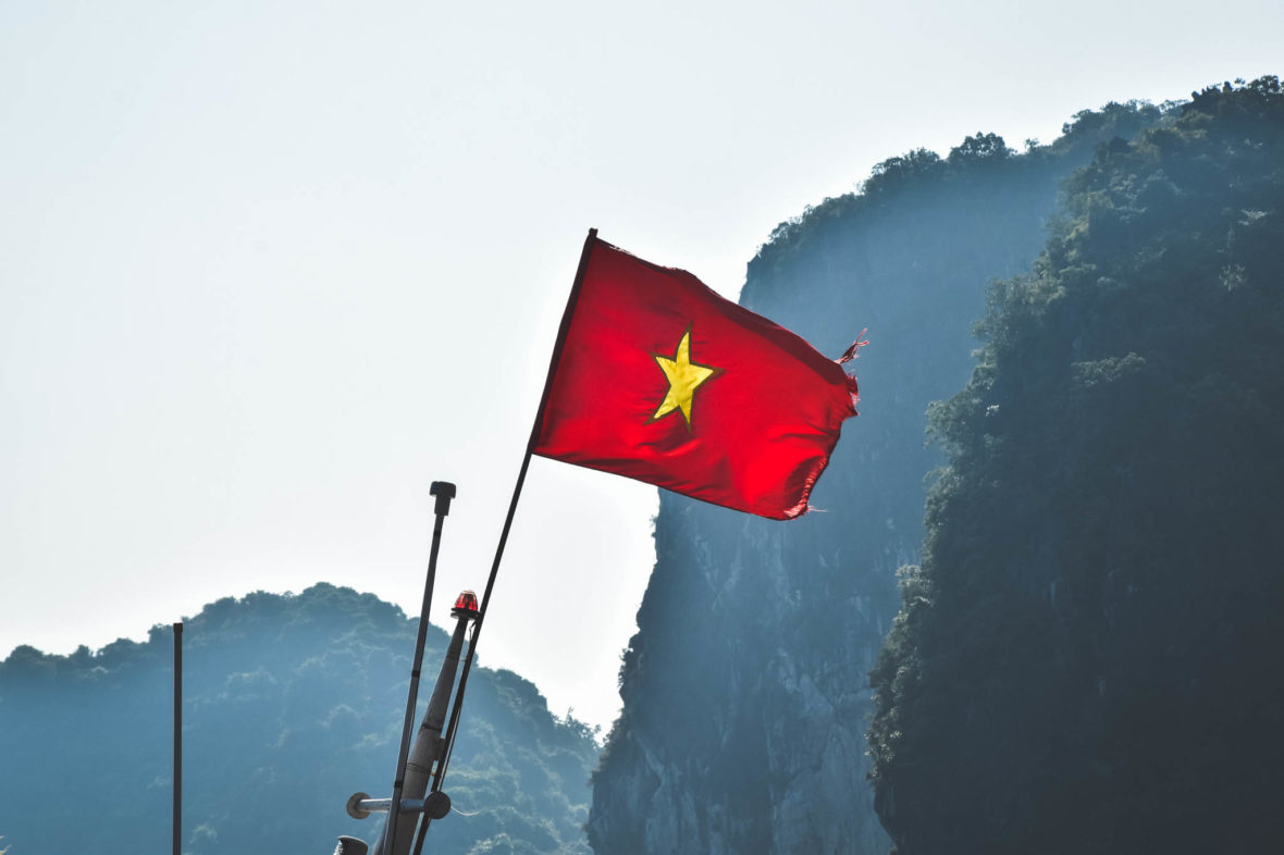 Le drapeau du Vietnam