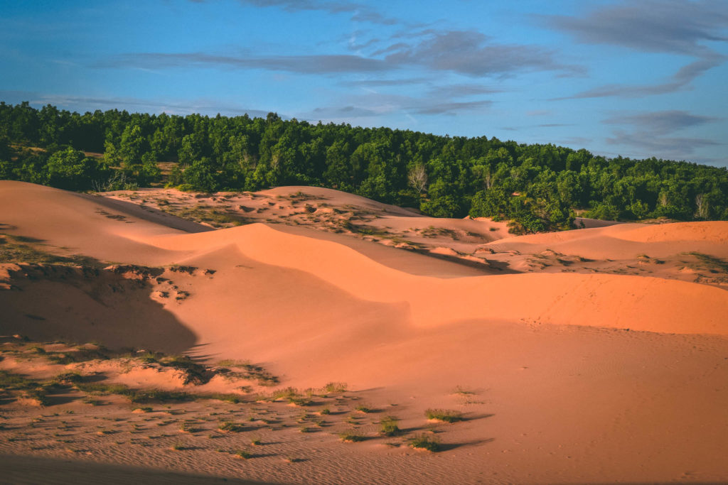 Les dunes rouges