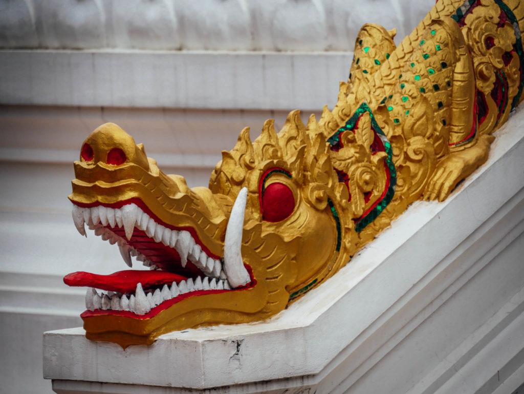 Un dragon du temple