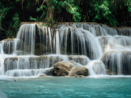 Les saisissantes cascades Kuang Si