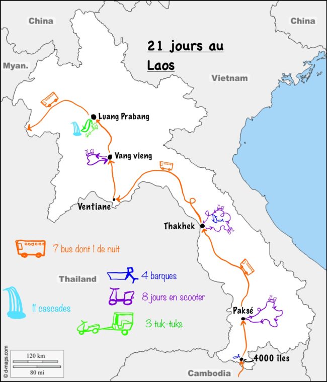 Bilan de 21 jours au Laos