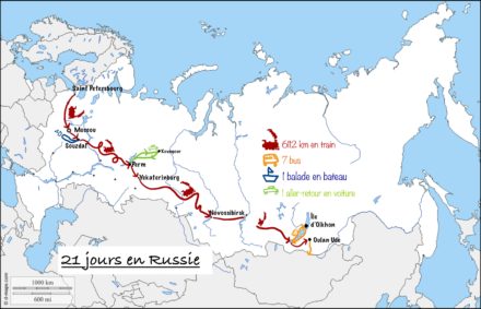 Bilan de 20 jours en Russie