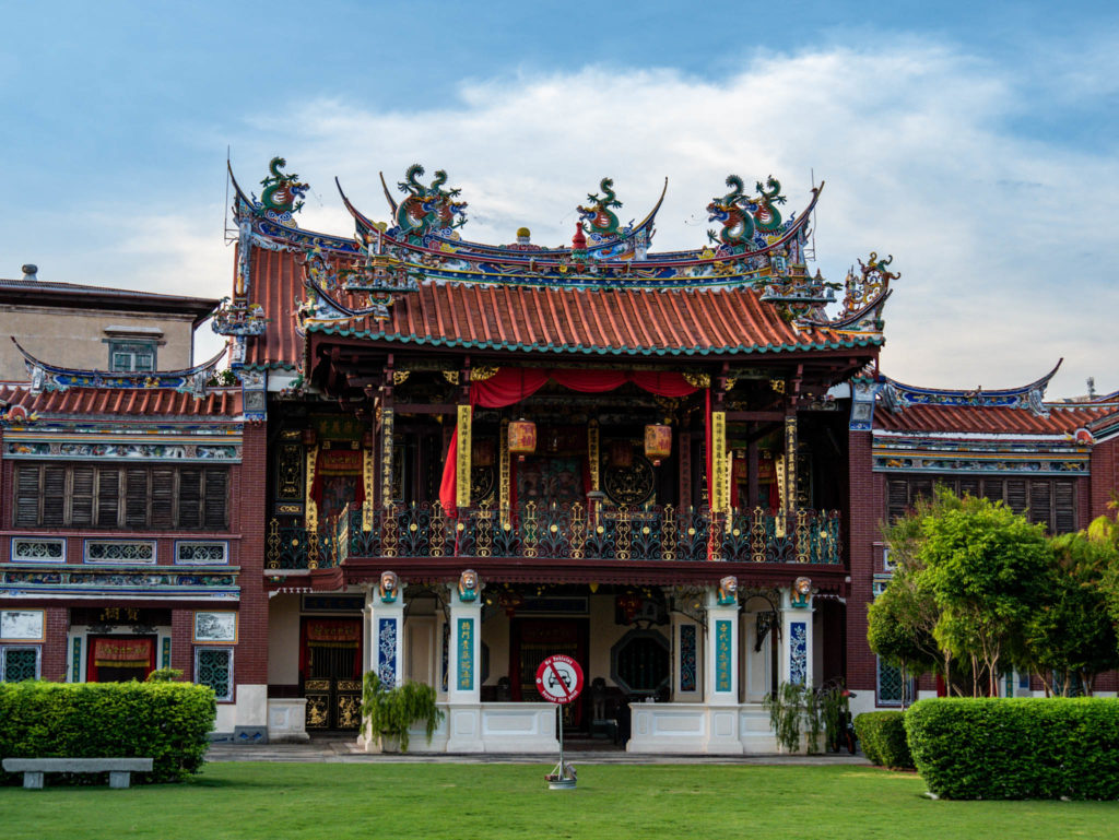 Un des temples chinois de la ville