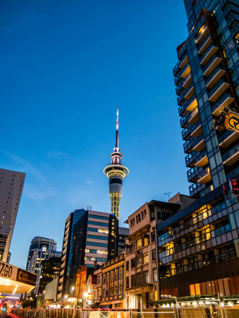 La tour d'Auckland