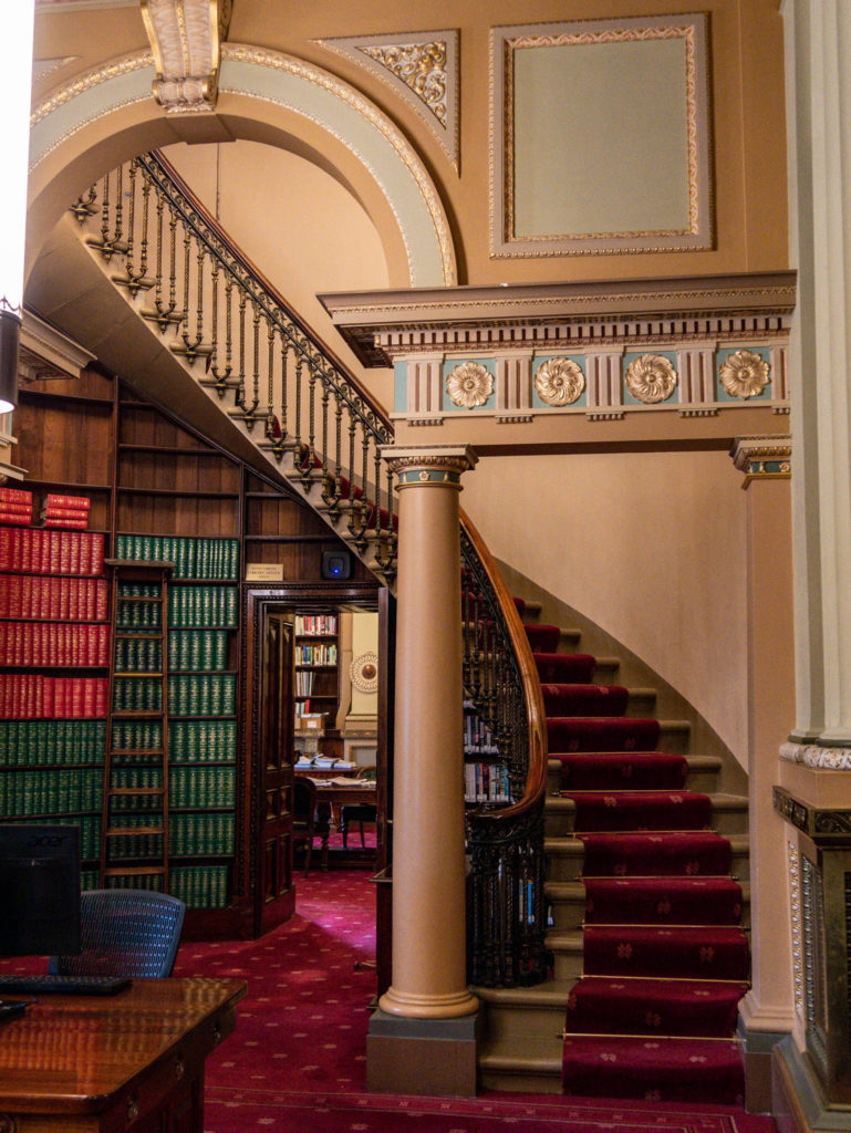 La bibliothèque du parlement